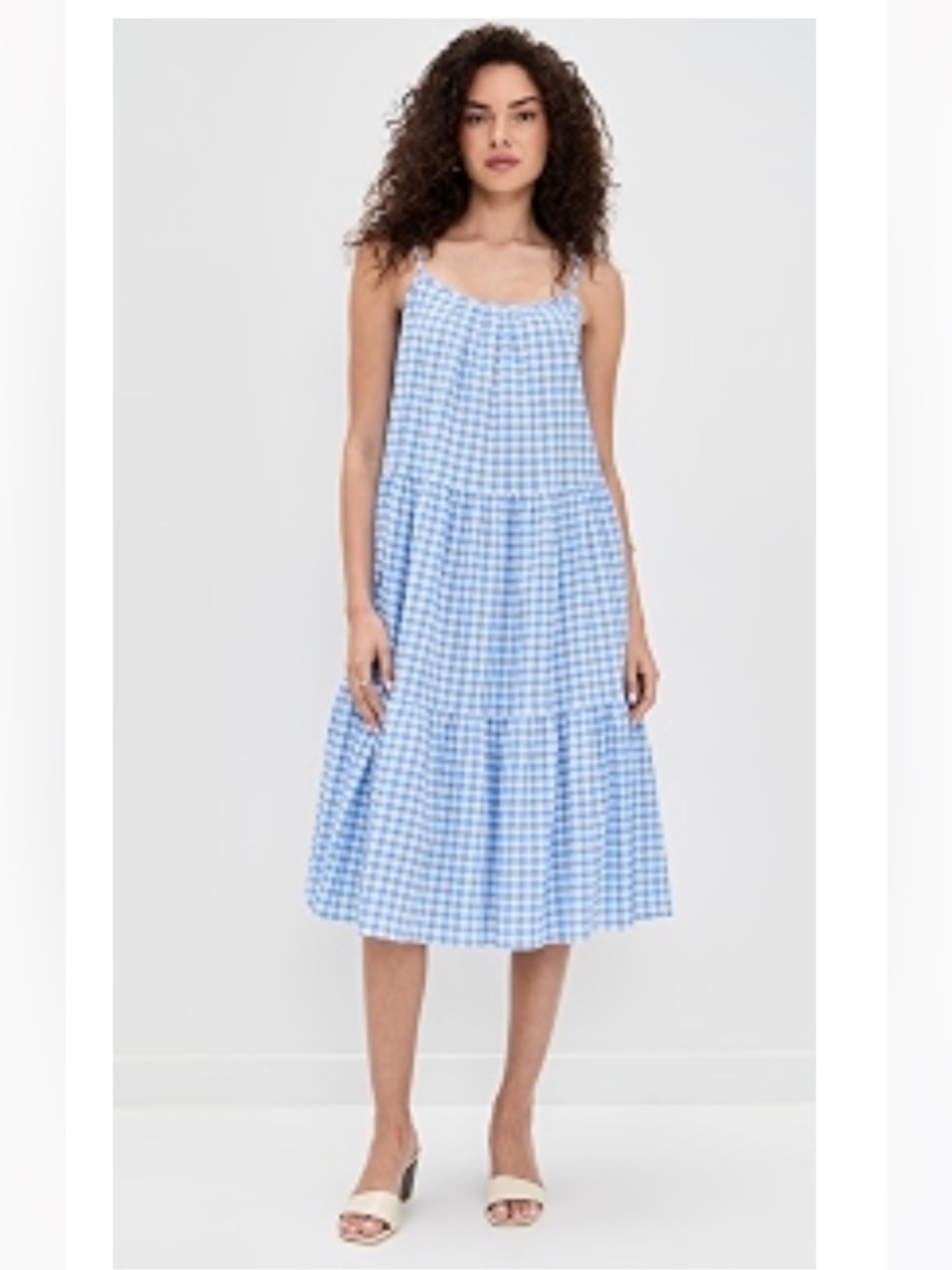 *NWT* Le Bop - Blue Gingham Weekend Dress